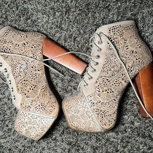 Jeffrey Campbell Cutout Lita Platform